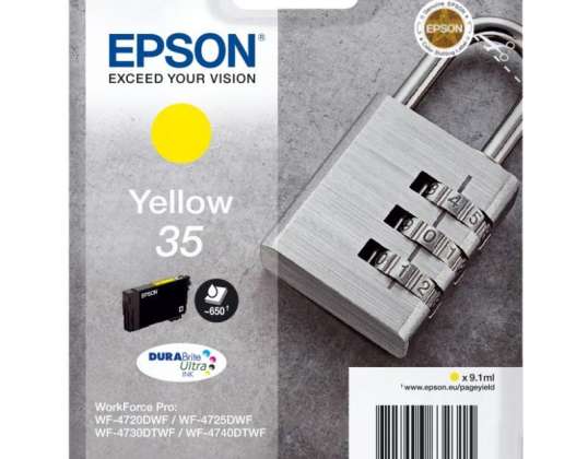 CARTOUCHE JAUNE 35 CADENAS 4887