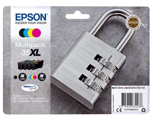MULTIPACK KCMY 35XL CADENAS 4898