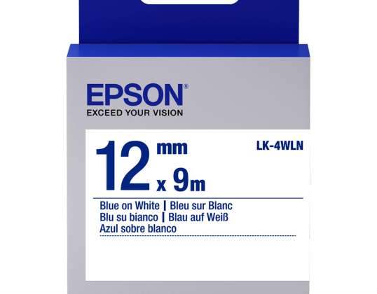 STD LK4WLN9 RUBAN BLEU/BIANCO12X9 4603