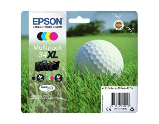 MULTIPACK 4 COULEURS 34XL BALL 4878