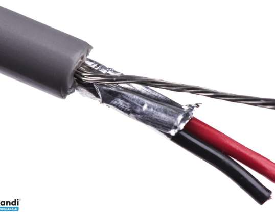 CÂBLE POUR RS232 PVC CHROME 305M 6655