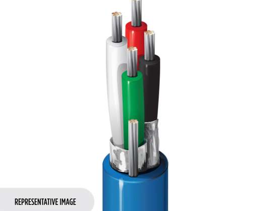 CÂBLE D’INSTRUMENT LSHF CHROME 305M 6645