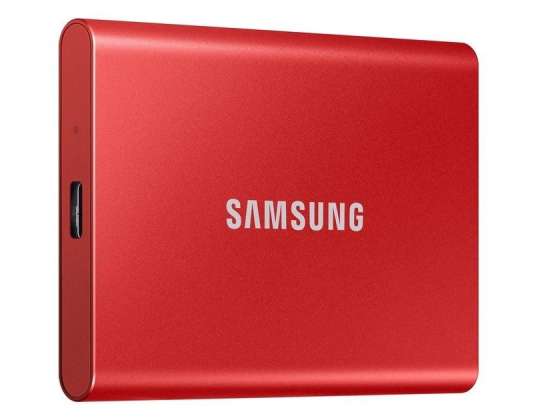 T7 500GB TRAGBARE SSD ROT 7055