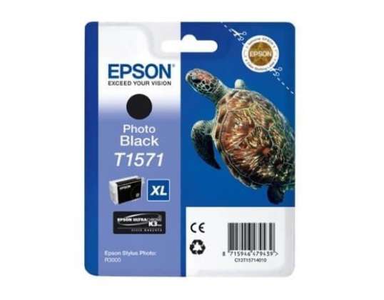 £CART.INCH NOIR PHOTO TORTUE T.XL 4323