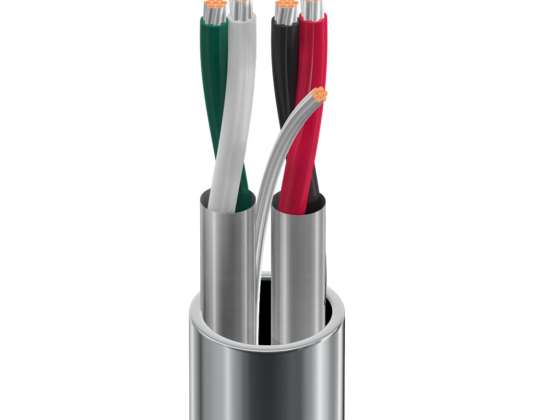 CÂBLE D’INSTRUMENT EN PVC CHROMÉ 305M 6644