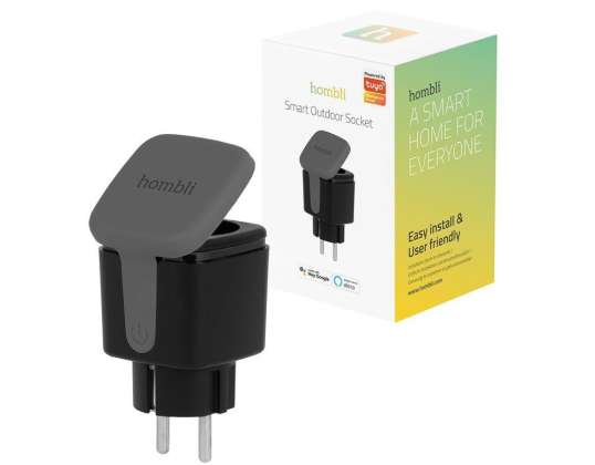 HOMBLI SMART SOCKET EU EXTÉRIEUR NOIR 6475