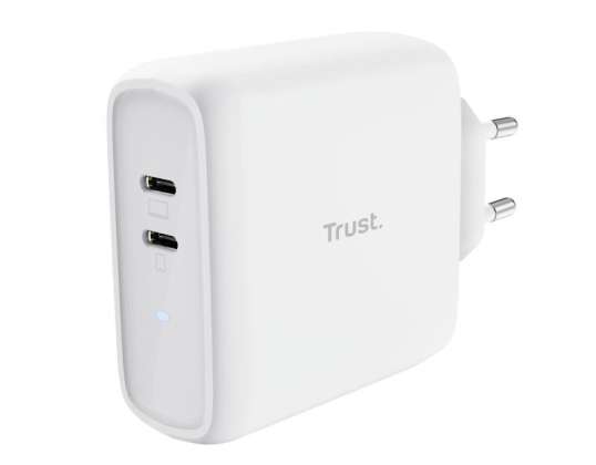CARGADOR USB-C MAXO 65W 2P WHT 3935