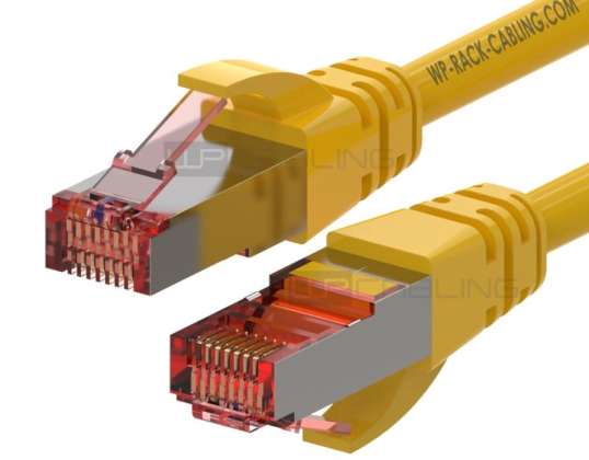 FLICKEN S/FTP CAT.6 LSHF GELB 2M 630
