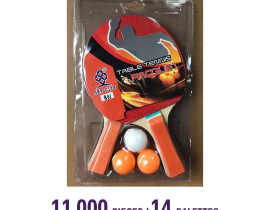 Set de raquettes de Ping Pong - vente uniquement aux professionnels