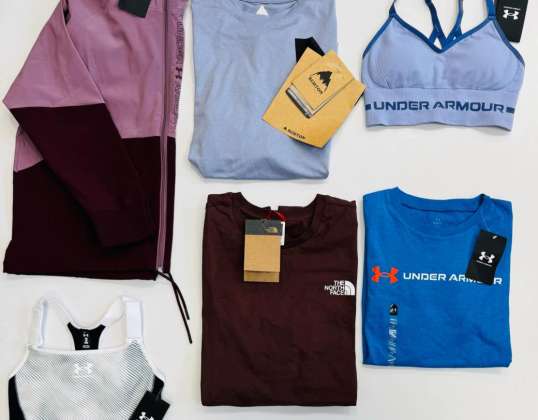Regatt, Burton, Põhjakülg, Under Armour... Naiste, meeste ja laste riided. A-kategooria Uus