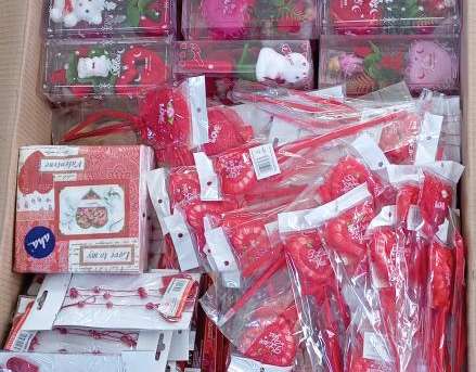 Stock Walentynkowy – 1,62 zł/ sztuka towaru!! Dekoracje, Balony, Świece, Ozdoby, Itp.