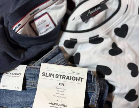 6,54 €/tk – Bränditud rõivasegu varu, C-kategooria – jakid, mantlid, teksad, kleidid, spordirõivad ja palju muud tippbrändidelt!