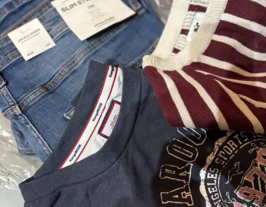 6,56 €/tk – Brändi rõivaste mix, C-kategooria – jakid, teksad, kleidid, spordirõivad ja palju muud tippbrändidelt!