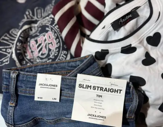 6,58 €/tk – brändirõivaste mix, C-kategooria – jakid, teksad, kleidid, spordirõivad ja palju muud tippbrändidelt!