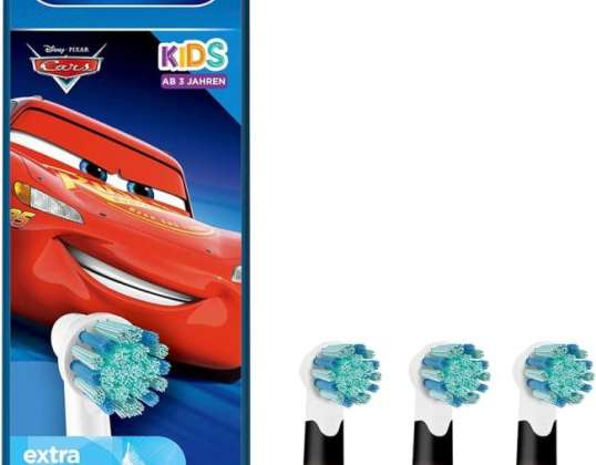 Oral-B Pro Disney Kids Cars - 3 Stück Bürstenköpfe - Mengenrabatt