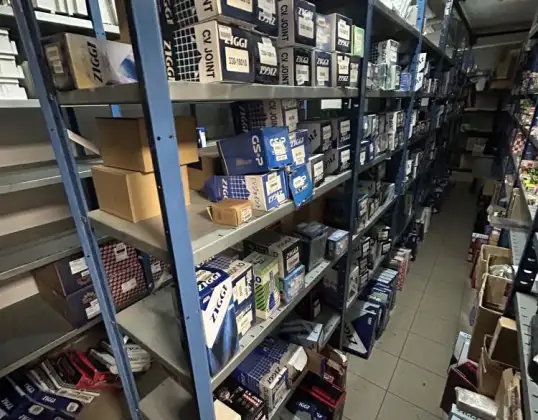 Bankrupt Company Liquidates Auto Parts Inventory. Value of parts: €858,641.13