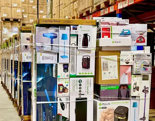 SEKOITA arvokkaita tuotteita, kuten keittiökoneita, elektroniikkaa ja multimedia-, valaistus- ja ulkotuotteet.
