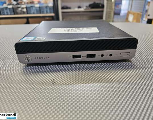 10x HP ProDesk 400 G4 DM Mini PC Intel i5 8500T / 8GB / 256GB