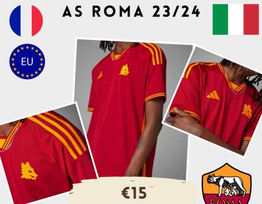 AS Roma Fodboldtrøje Original Trøje Ny Lav Minimum XS S XXL XXXL