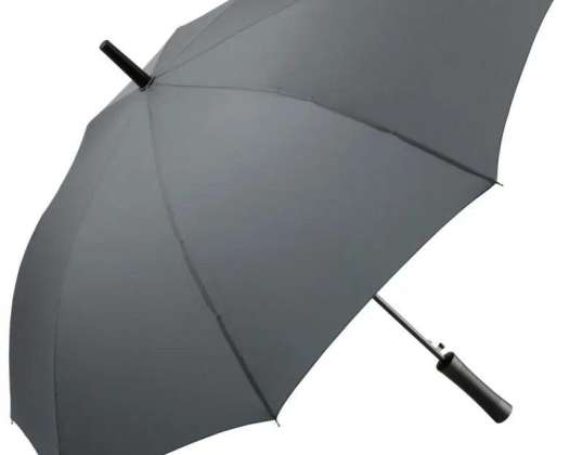Modern AC Stick Umbrella in Grey Windproof Durable &amp; Chic Excellent Weather Protection