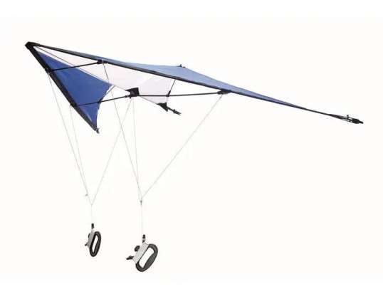 Delta Kite Stunt Kite FLY AWAY Royal Blue : Un plaisir de vol dynamique pour les aventures en plein air