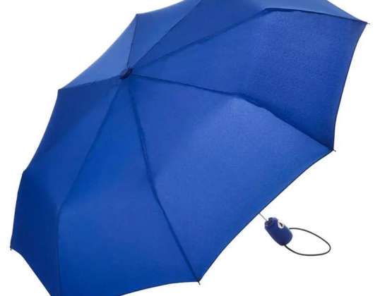 FARE AC Mini Taschenschirm   Euroblau  Kompakt und Zuverlässig für unterwegs