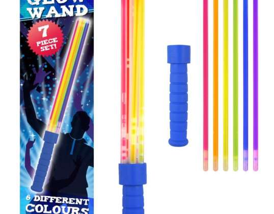 Light Stab Magic Stab Set  7 teilig  bunte Leuchtstäbe  Partyzubehör &amp; Dekoration
