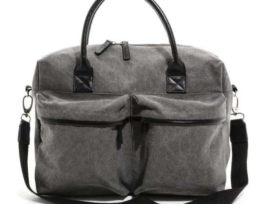 Lord Nelson Courier Bag 10 Litres Gris Élégant et pratique pour un usage quotidien