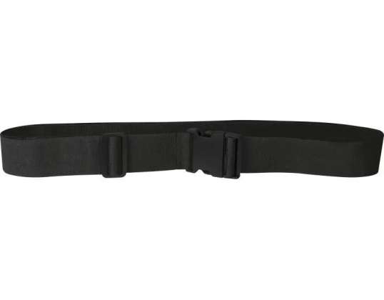Correa de equipaje ajustable Moordeich en negro – Correa de equipaje fiable