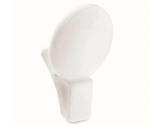 PINNY Selfie Clip Ring Light in White Perfekt belysning for bilder