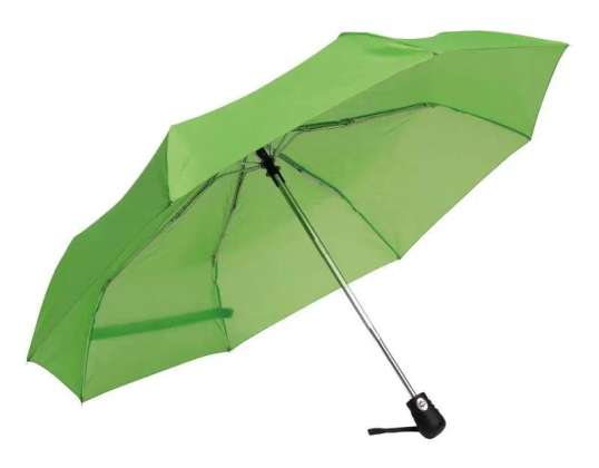 Parapluie pliant coupe-vent BORA en vert clair Sûr et stable par tous les temps.