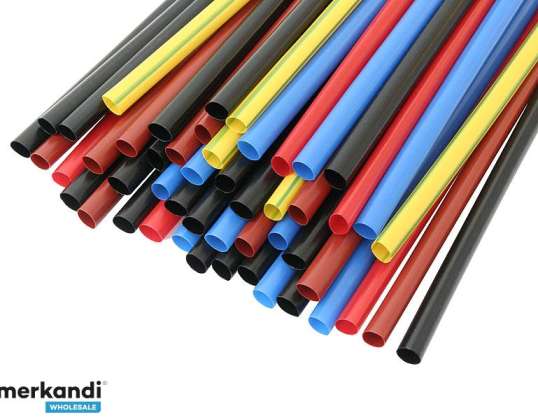 75 613# Tubes thermoréductibles 8/2   1m couleurs