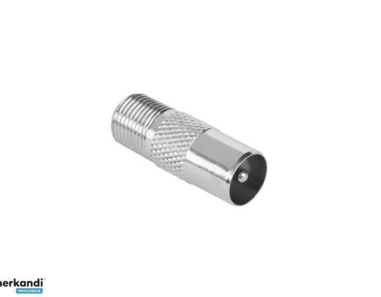 Connector: TV plug, F socket, LEC ZLA0460 2