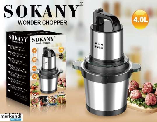 SOKANY - Hachoir électrique 800W 4L