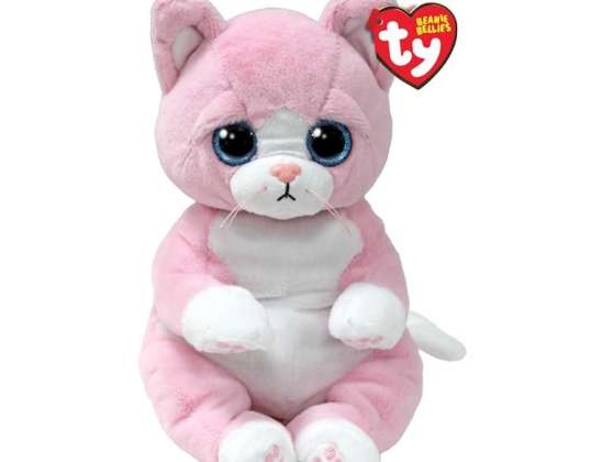 Maskotka ty beanie bellies kot różowy 24 cm