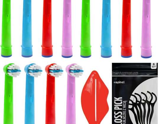 12 ORAL B KIDS STAGES VÄRIHARJAN PÄÄT Vaihto