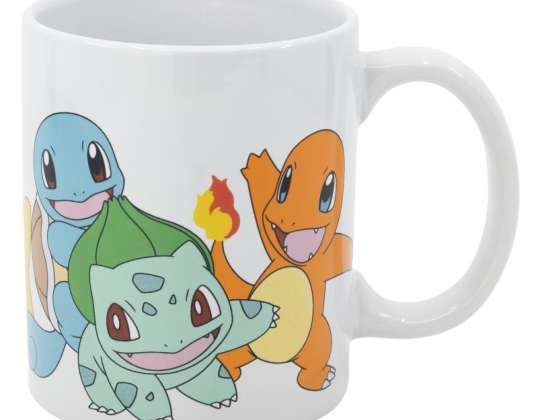 Kubek ceramiczny 325 ml Pokémon Kanto