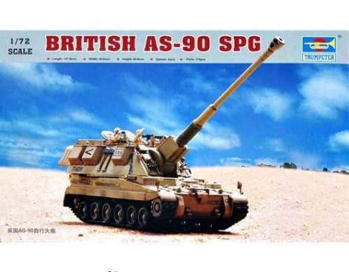Plastikmodell britischer AS 90 SPG