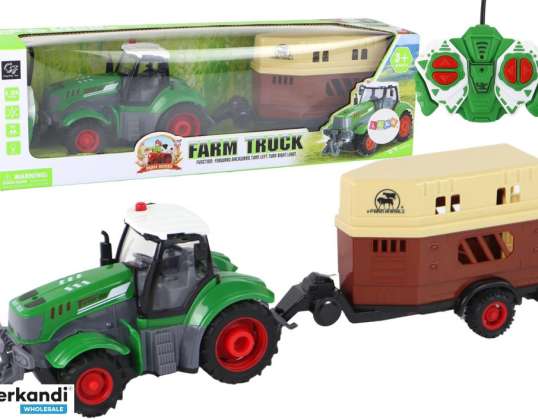 RC Traktor Fernbedienung Traktor Landwirtschaftlicher Anhänger Fernbedienung 1:24