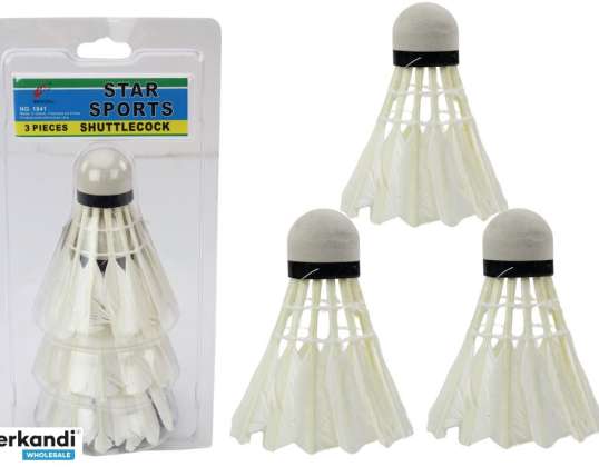 Badminton Fjäder Dart Set 3 delar