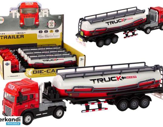 LKW mit Anhänger LKW Tankwagen 1:24 LKW Rot Sounds