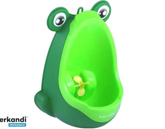 Mini Pisuar Rana Con Ventosas Niño Verde