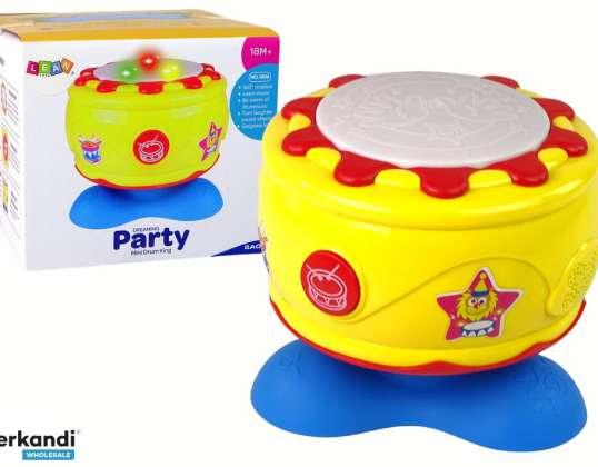 Large Interactive Musical Drum with Lights 19 cm