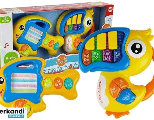 Pianito y Guitarra a Pilas Loro Pez