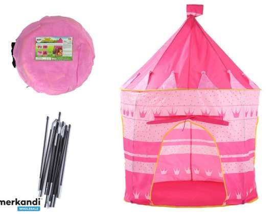 Tenda Palácio Princesa para Crianças Jardim Coroa Rosa