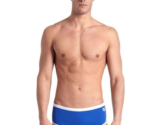 ARENA SWIM APĢĒRBS VĪRIEŠU ARENA ICONS PELDBIKSES AR ZEMU VIDUKLI, VIENKRĀSAS, KARALISKI BALTS 005046/702 D3 75