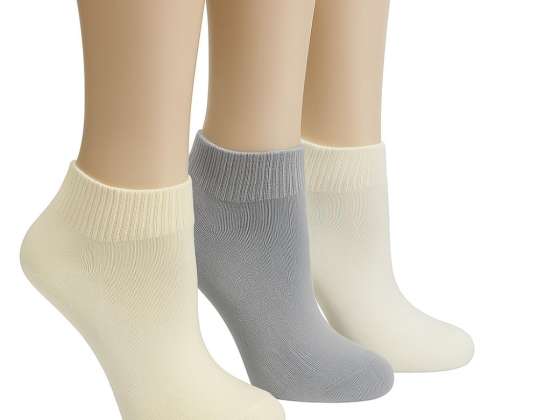 Naiste Mega sokkide pakk – 12 paari hinnaga 0.47 € ainult paar! Spordi- ja igapäevased sokid