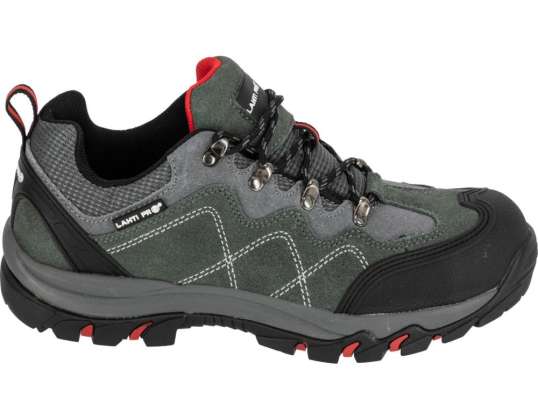 Chaussures en daim gris rouge.. s1p sra. &quot;46&quot;. ce. lahti