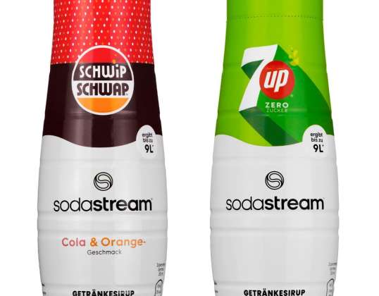 Schwip Schwap Cola Sinaasappel SodaStream Siroop SodaStream 7UP Siroop 0