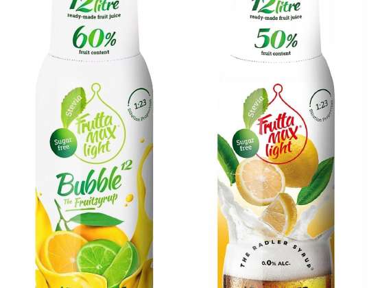 FruttaMax Syrup LEMON LIME LIGHT 500 ml RADLER LEMON Light 500 ml